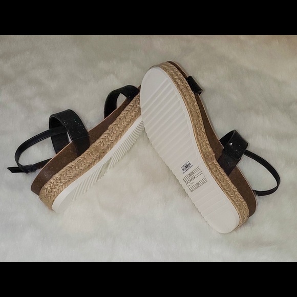 Torrid Black Bling Platform Sandal - Picture 2 of 5